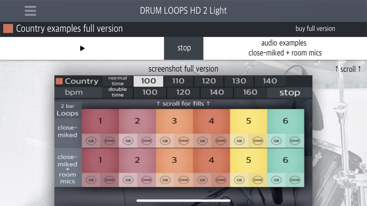 Drum Loops HD 2 Light screenshot-5