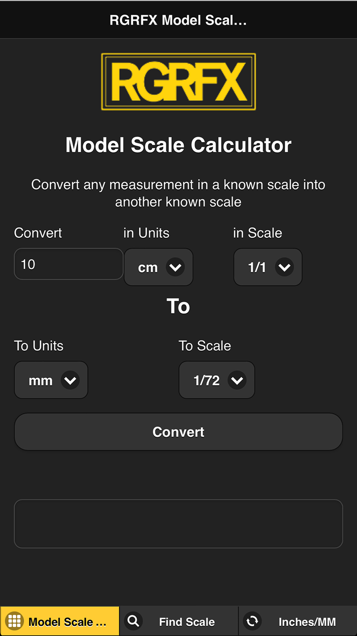 ModelScaleCalc