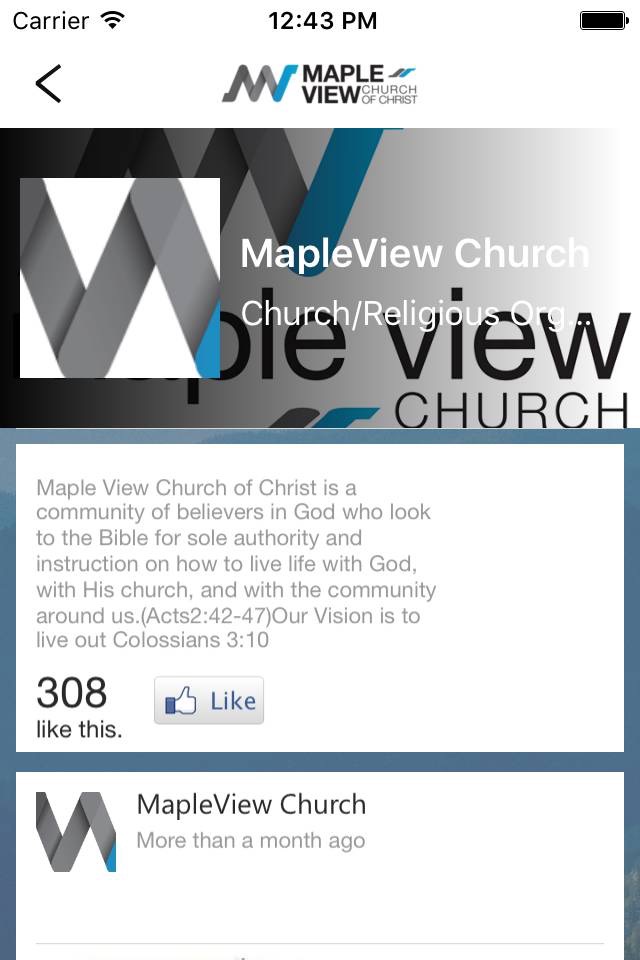 MapleView Church of Christ screenshot 3
