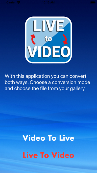 Live to Video Converter screenshot 2