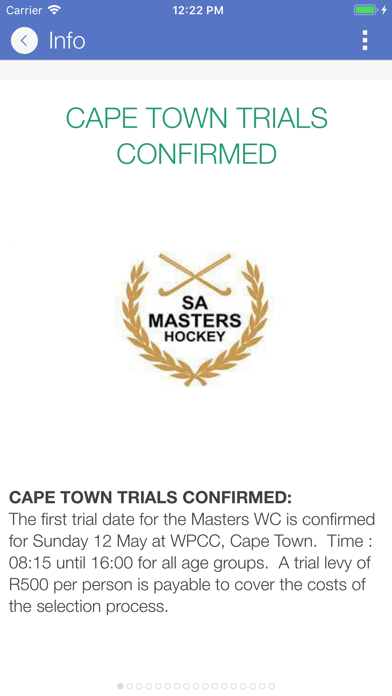 SA Masters Hockey screenshot 4