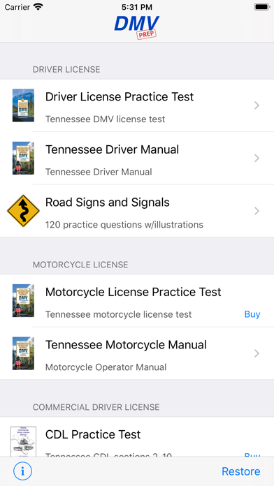 How to cancel & delete Tennessee DMV Test Prep from iphone & ipad 1