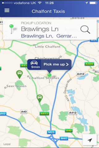 Chalfont Taxis screenshot 2