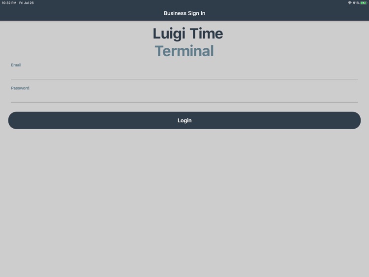 Luigi Time - Terminal