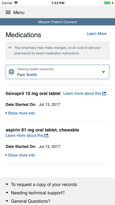 Mission Patient Connect screenshot 4