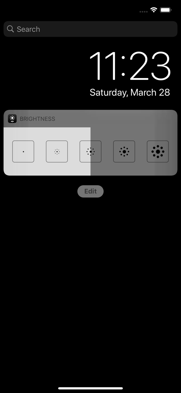 Widget Brightness