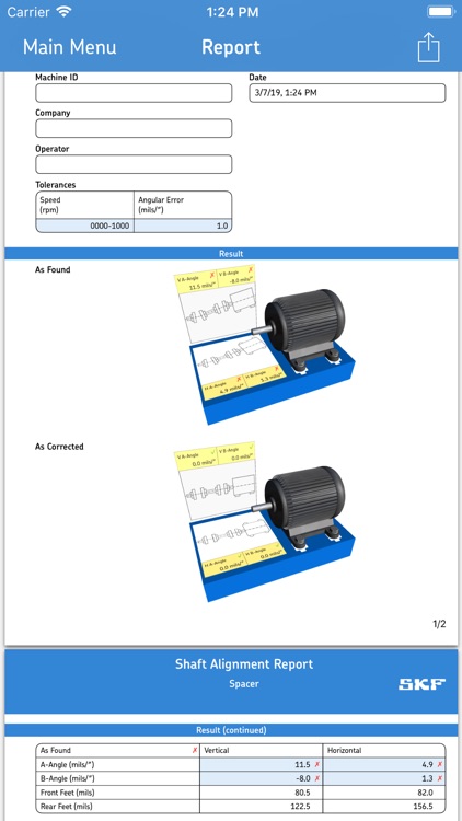 SKF Spacer shaft alignment screenshot-3