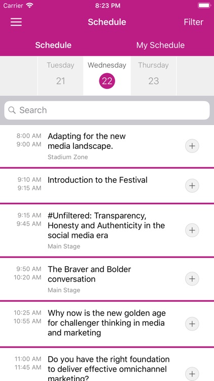 Festival of Media Official App screenshot-3