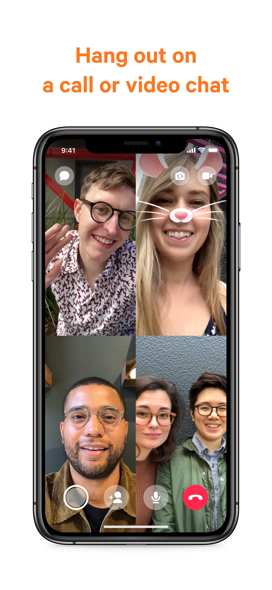Screenshot do app Messenger