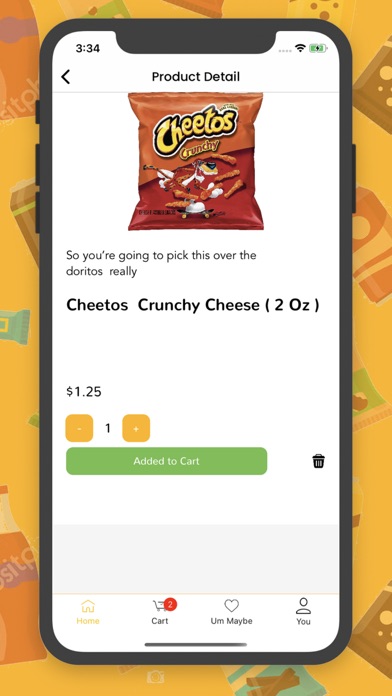 Snackz App screenshot 3