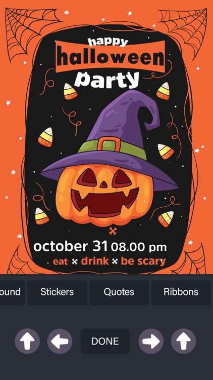 Scary Halloween Card maker