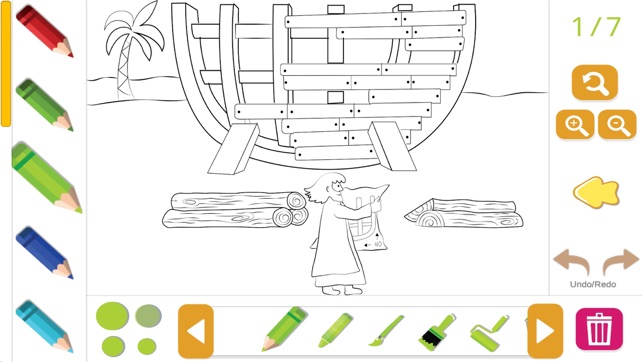 Bible Coloring for Kids(圖5)-速報App