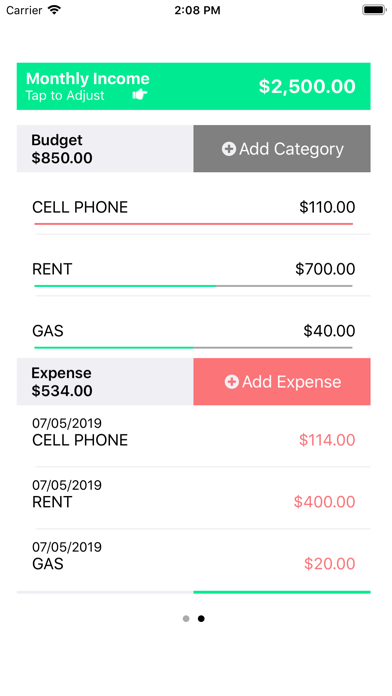 How to cancel & delete Daily - Budget Calculator from iphone & ipad 2