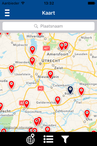 Kuster Olie tanklocatie app screenshot 2