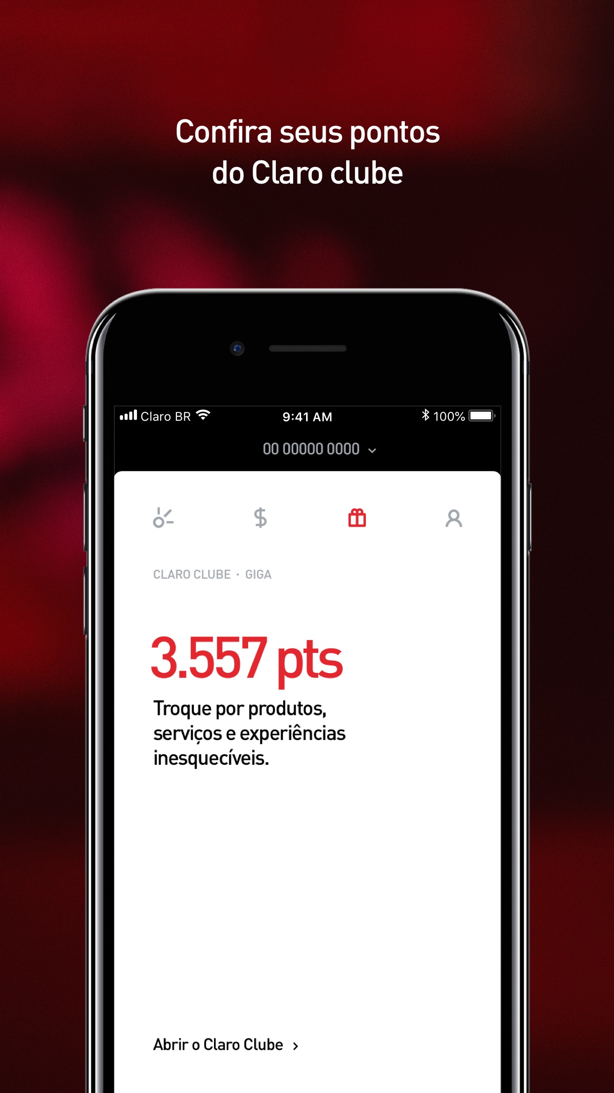 Screenshot do app Novo Minha Claro móvel