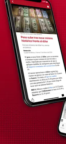 Screenshot 2 Milenio Diario iphone