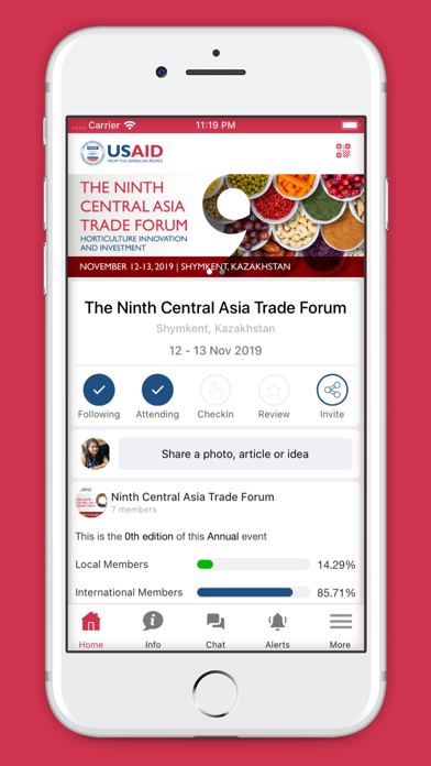 Ninth Central Asia Trade Forum screenshot 2