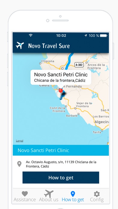 Novo Travel Sure App screenshot 2