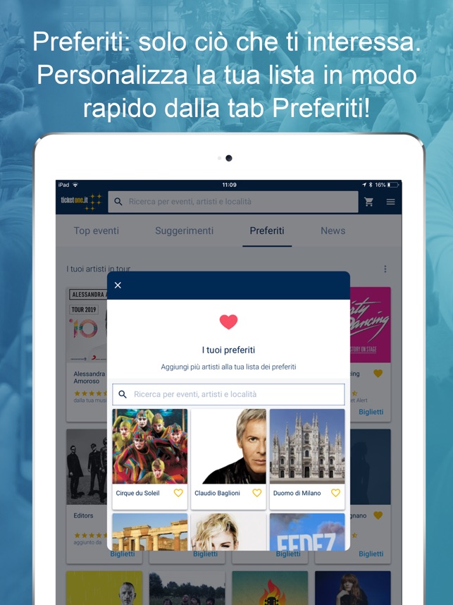 BIGLIETTI TICKETONE SCARICA