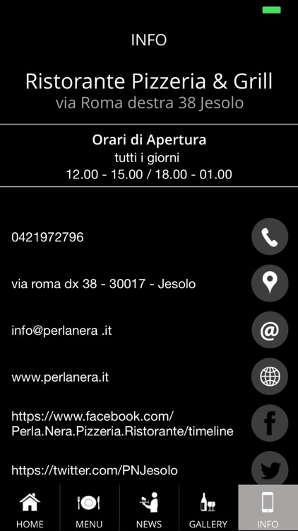 Perla Nera Ristorante screenshot-4