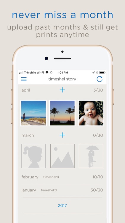 timeshel- monthly photo prints screenshot-5