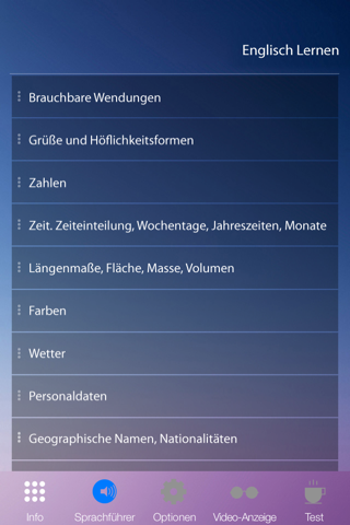 Deutsch-Englisch Lernen screenshot 2