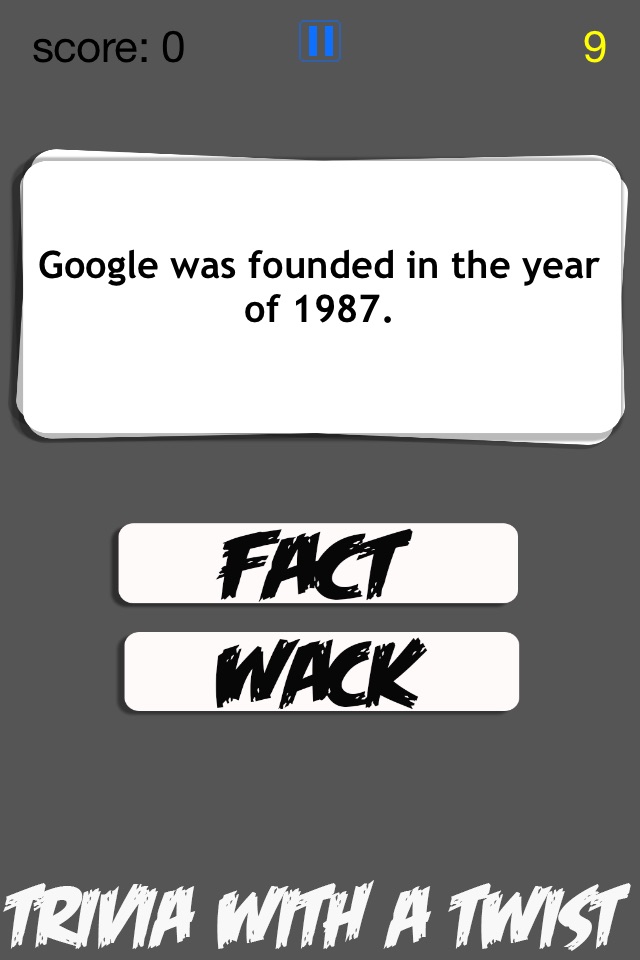 FACT OR WACK screenshot 2