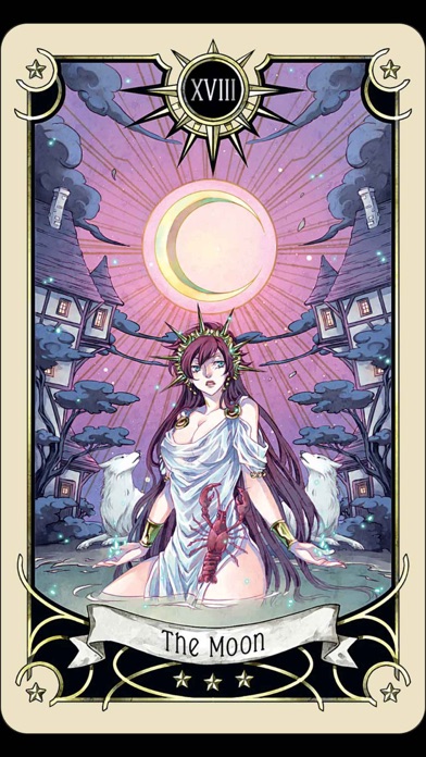 Mystical Manga Tarot screenshot 2