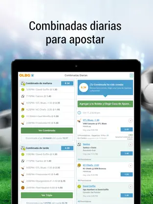 Imágen 1 Pronósticos Deportivos de OLBG iphone