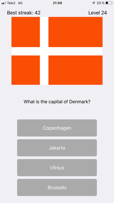 How to cancel & delete Capital City Quiz World Flags from iphone & ipad 4