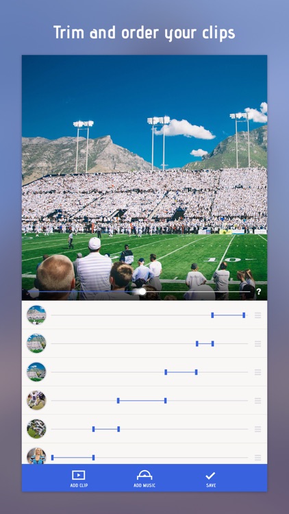 Combine Videos: Clip Slideshow