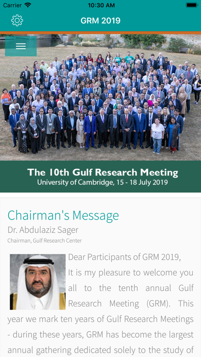 How to cancel & delete Gulf Research Meeting 2019 from iphone & ipad 2