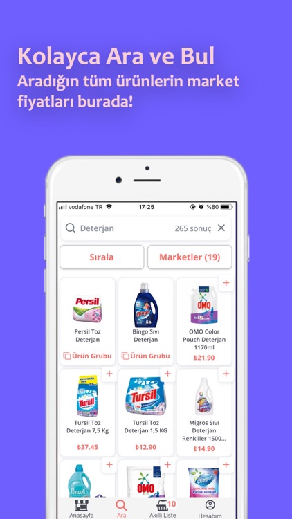 narmoni - akıllı alışveriş