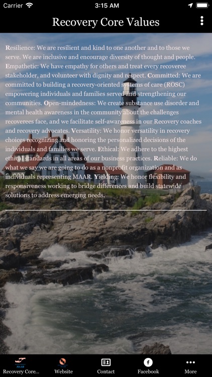 MAAR Recovery Resources