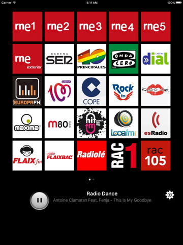 Radios España FM - náhled