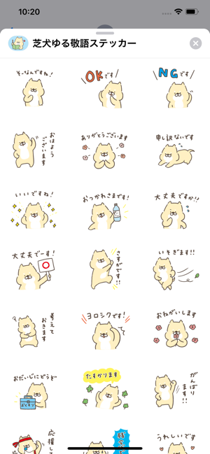 芝犬くんのゆる敬語 On The App Store