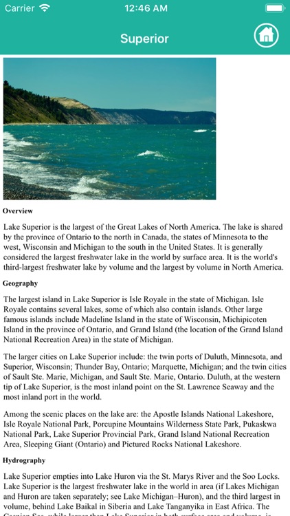 World Geography : Lakes screenshot-5