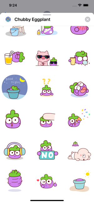 Chubby Eggplant Animated(圖2)-速報App