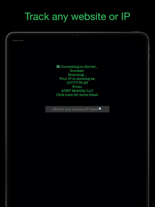 Screenshot 3 Track That IP-Server Locator iphone