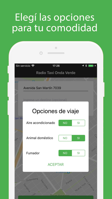 Radio Taxi Onda Verde screenshot 3