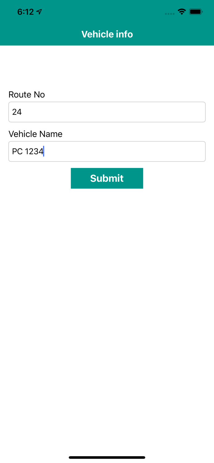 TTS Driver App