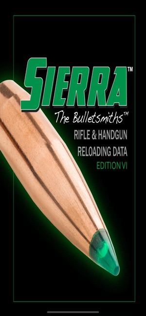 Sierra Reloading Manual v6.0(圖1)-速報App