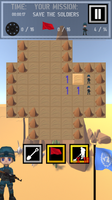 Trooper Sam - A Minesweeper screenshot 2