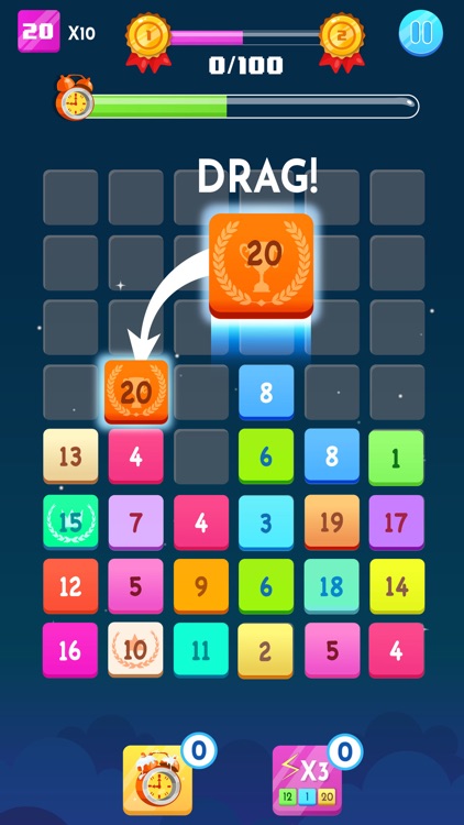 Number Blocks - Merge Puzzle screenshot-0