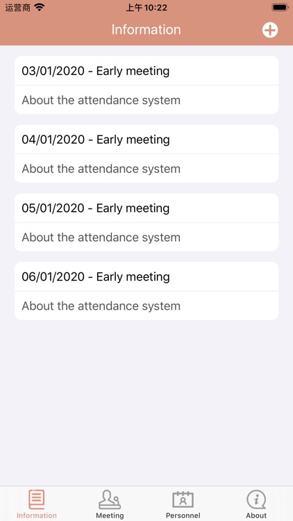 Meeting minutes : efficiency