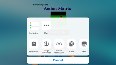 How to cancel & delete Action Matrix from iphone & ipad 3