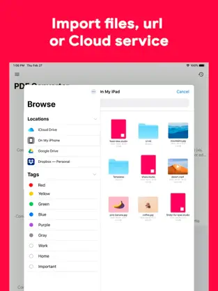 Captura 2 PDF Converter · iphone