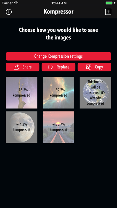 Kompressor - Compress images screenshot 3