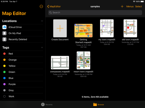 i Map Editor - náhled