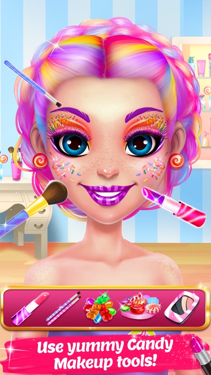 Candy Makeup Beauty Game screenshot-1
